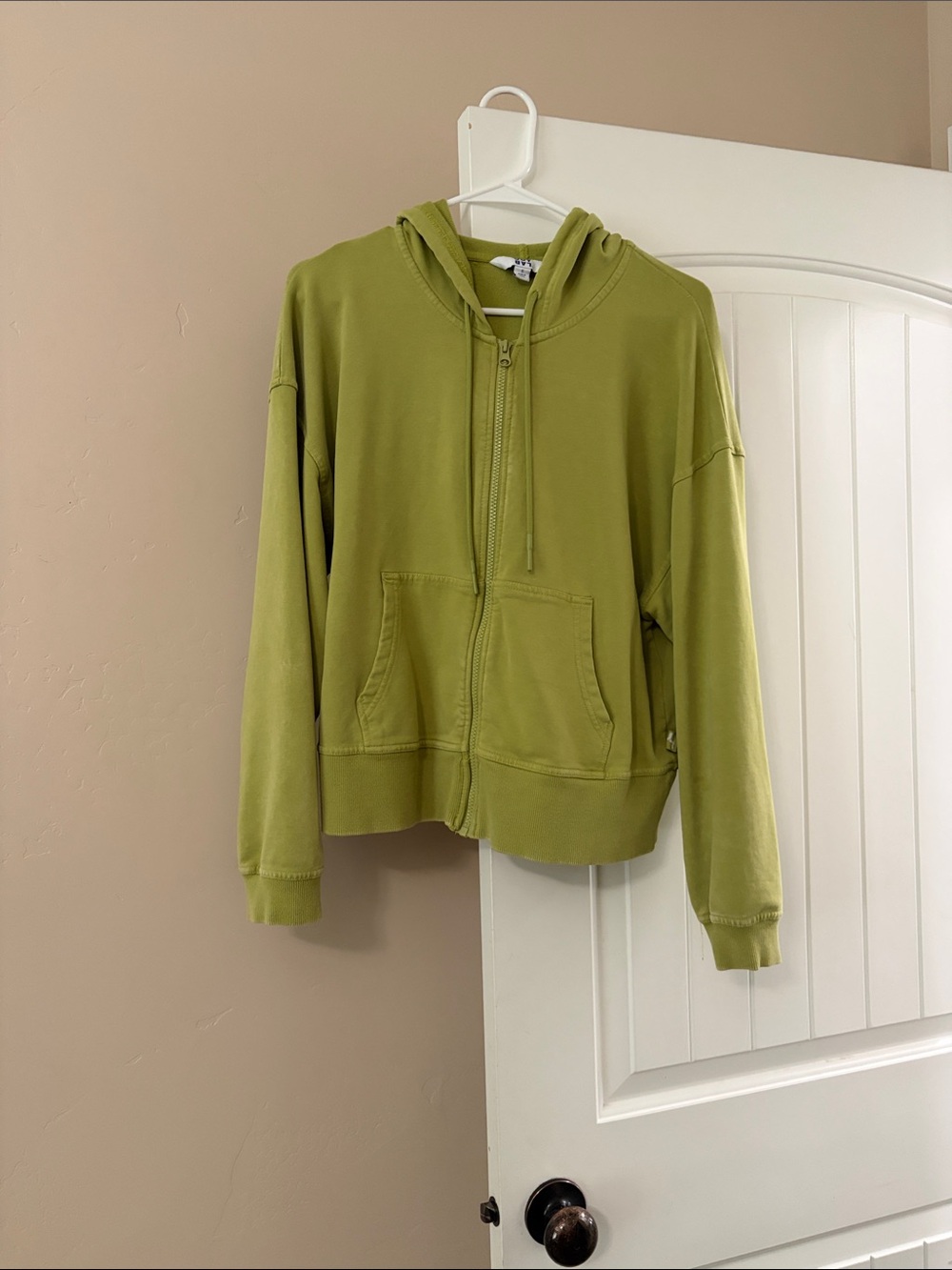 Joy Lab Green Zip-Up Hoodie